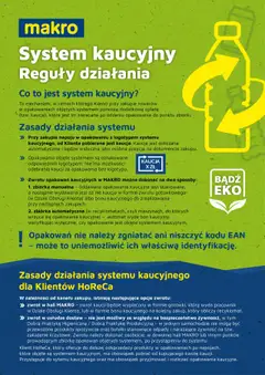 Podgląd Makro Gazetka - System kaucyjny ważny od 01.10.2025