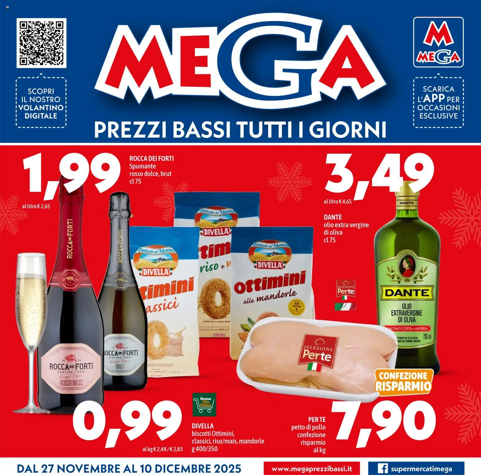 Volantino Mega	 - pagina 1 - valido dal 27/11/2025