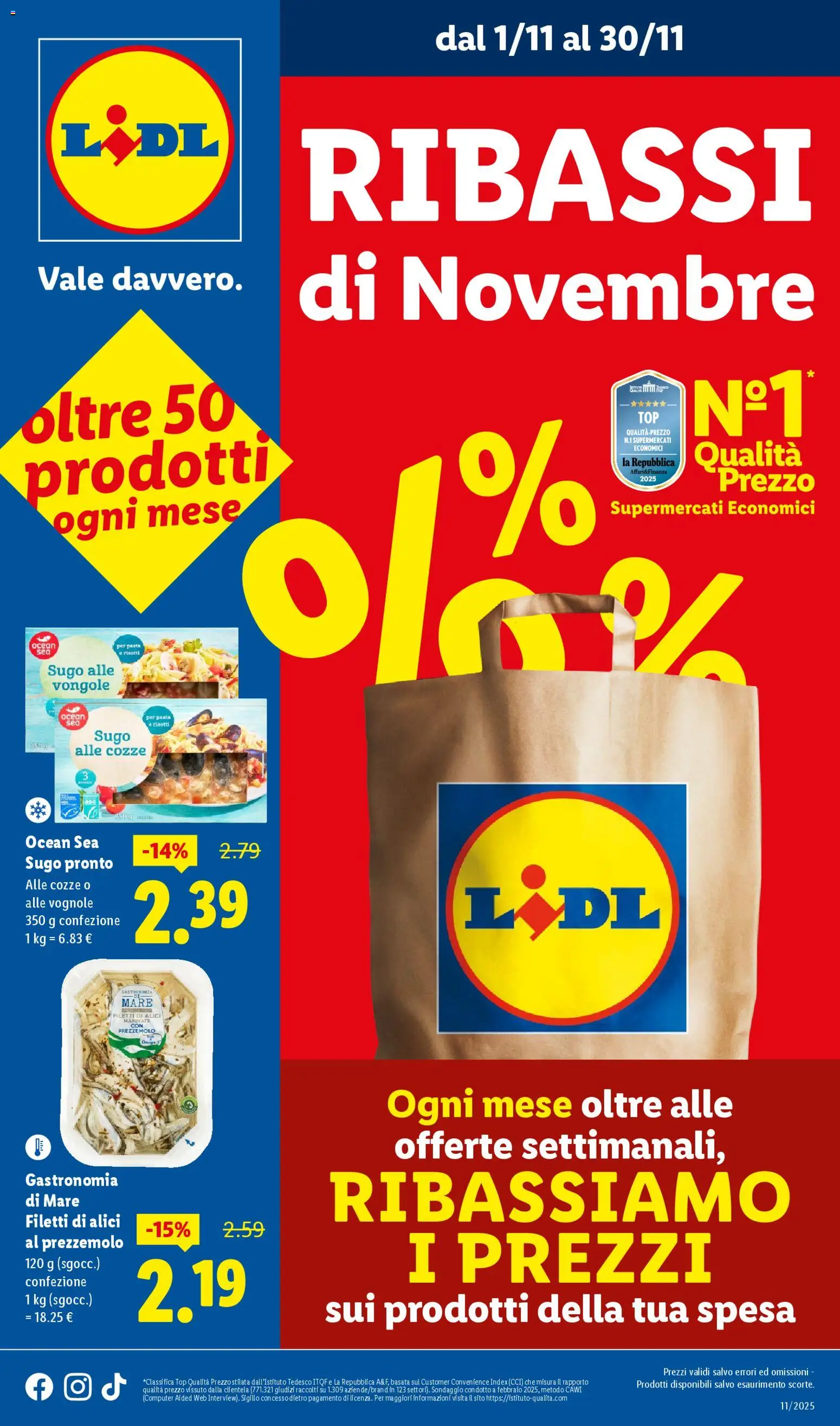 Lidl Novembre catalogo - pagina 1 - valido dal 01/11/2025