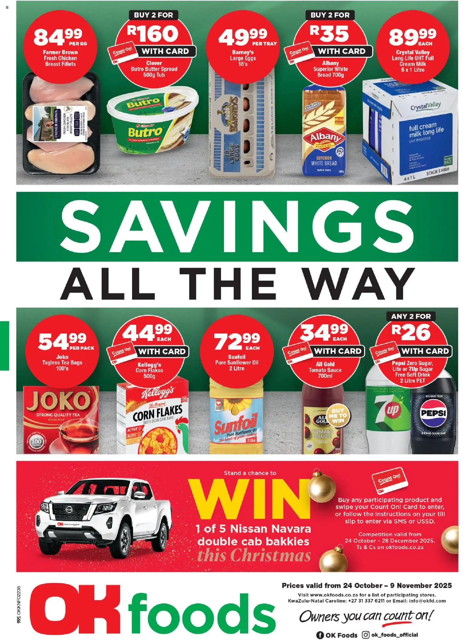 OK Foods Specials - page 1- valid from 24/10/2025