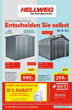 Vorschau HELLWEG Flugblatt gültig ab 12.03.2026