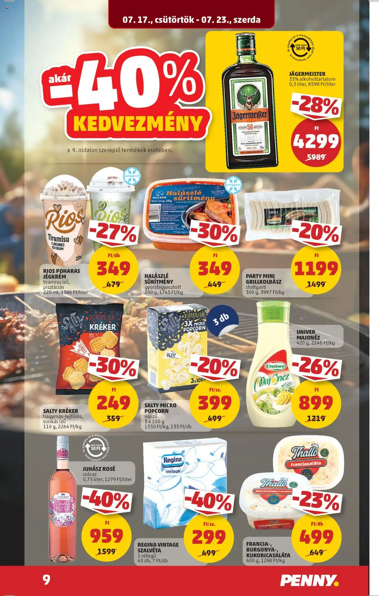 PENNY Akciós újság - 9oldal - érvényes 2025.07.17.-tól