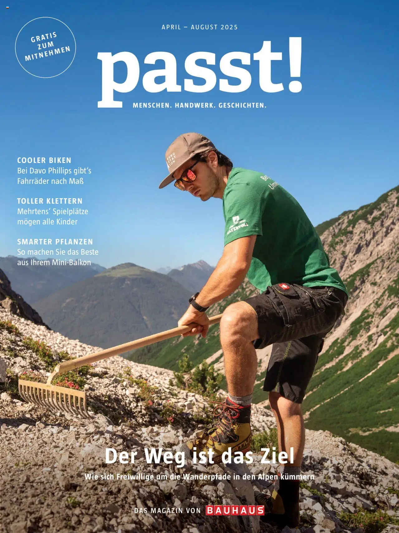 Bauhaus passt! Magazin - Seite 1- gültig ab 14.04.2025