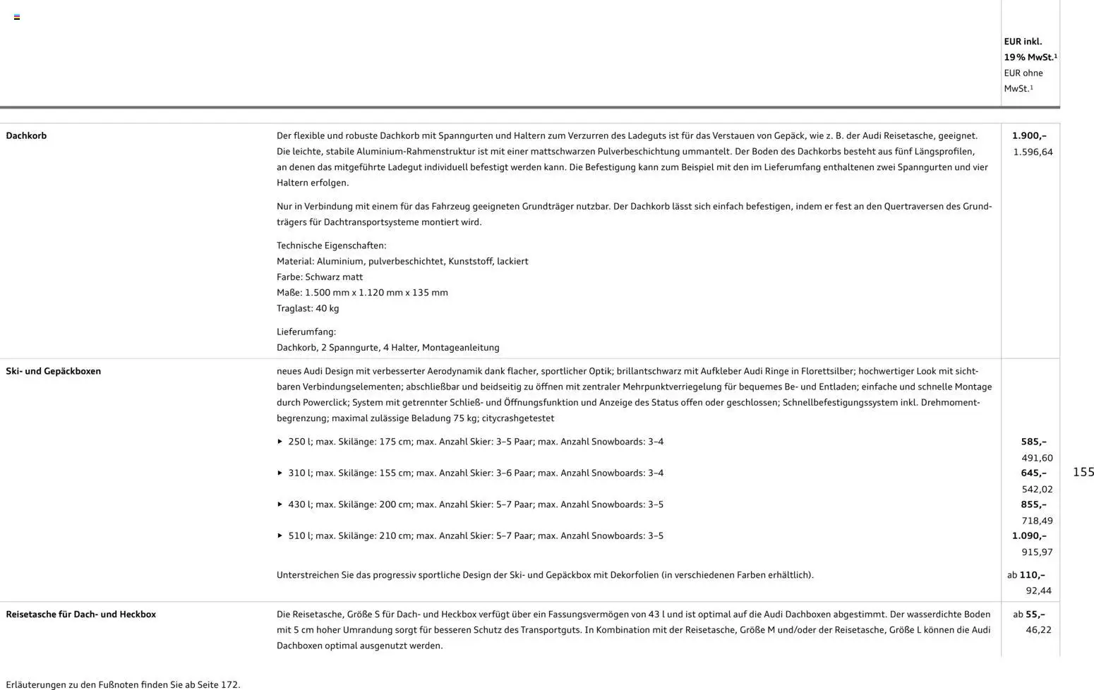 Audi Q5 - Seite 155 - gültig ab 28.10.2025