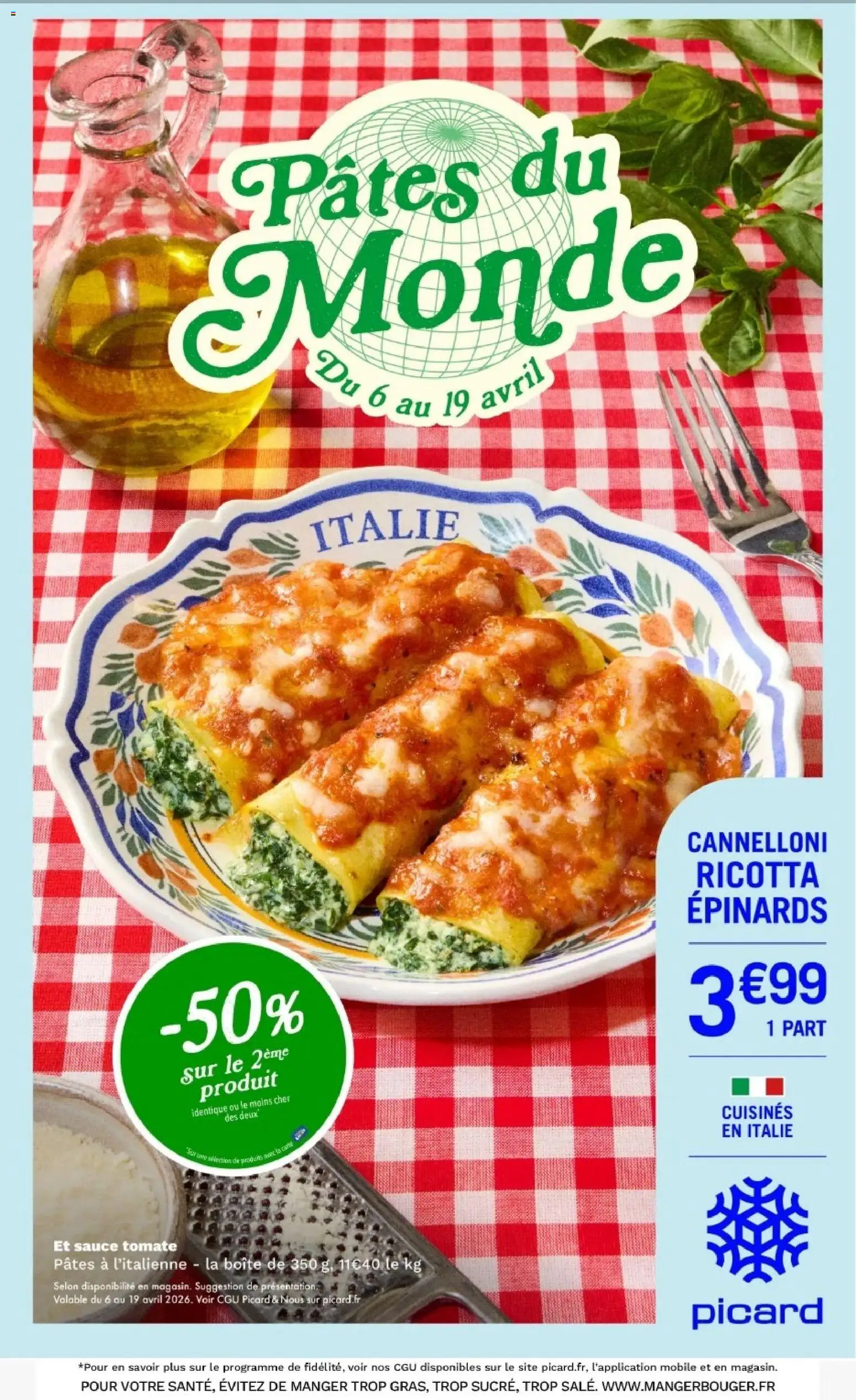 Picard catalogue - page 1 - valable à partir du 06/04/2026