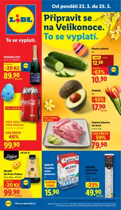 Náhled Lidl leták platný od 23.03.2026