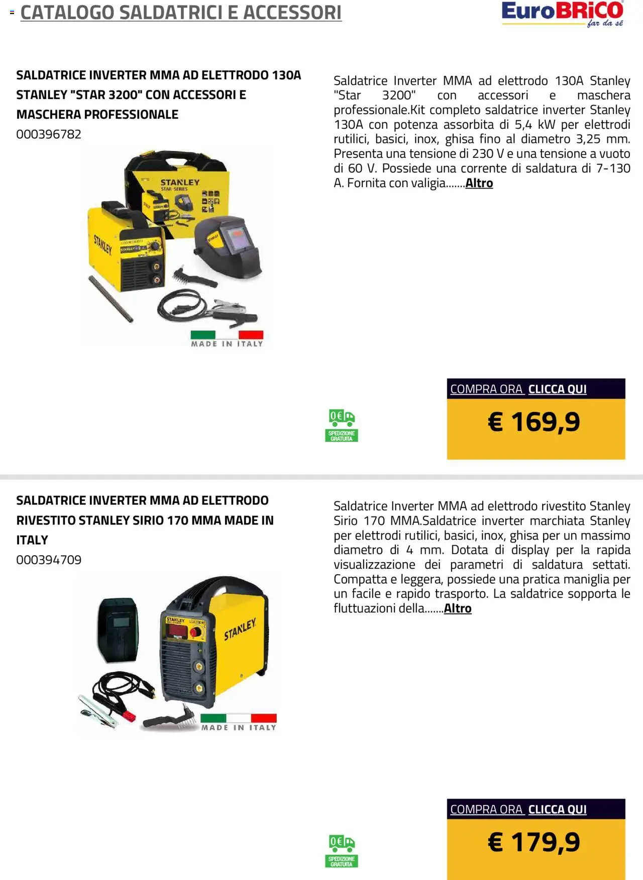 Eurobrico Saldatrici e accessori catalogo - pagina 14 - valido dal 23/07/2025