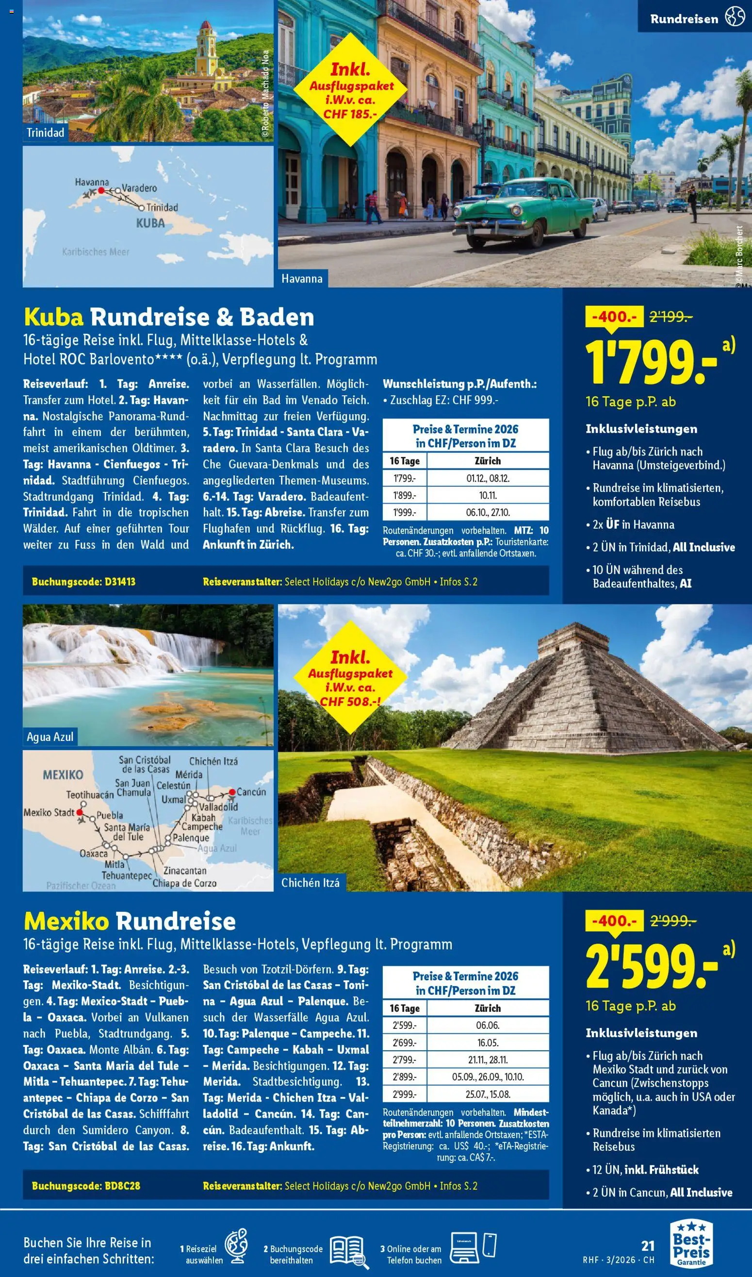 Lidl Aktionen Reisen März - page 21- valid from 28.02.2026