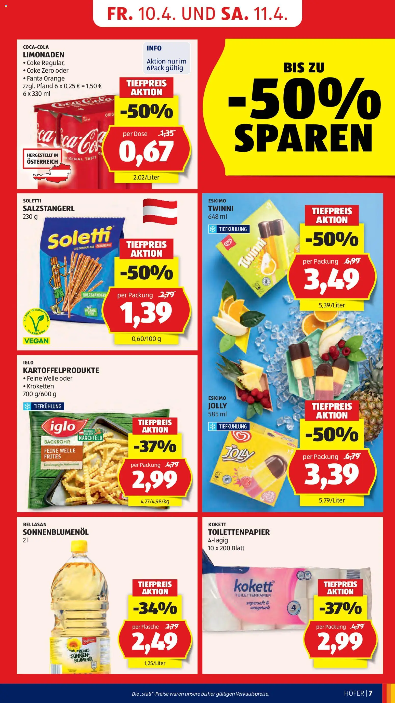 Hofer Flugblatt - page 9- valid from 08.04.2026