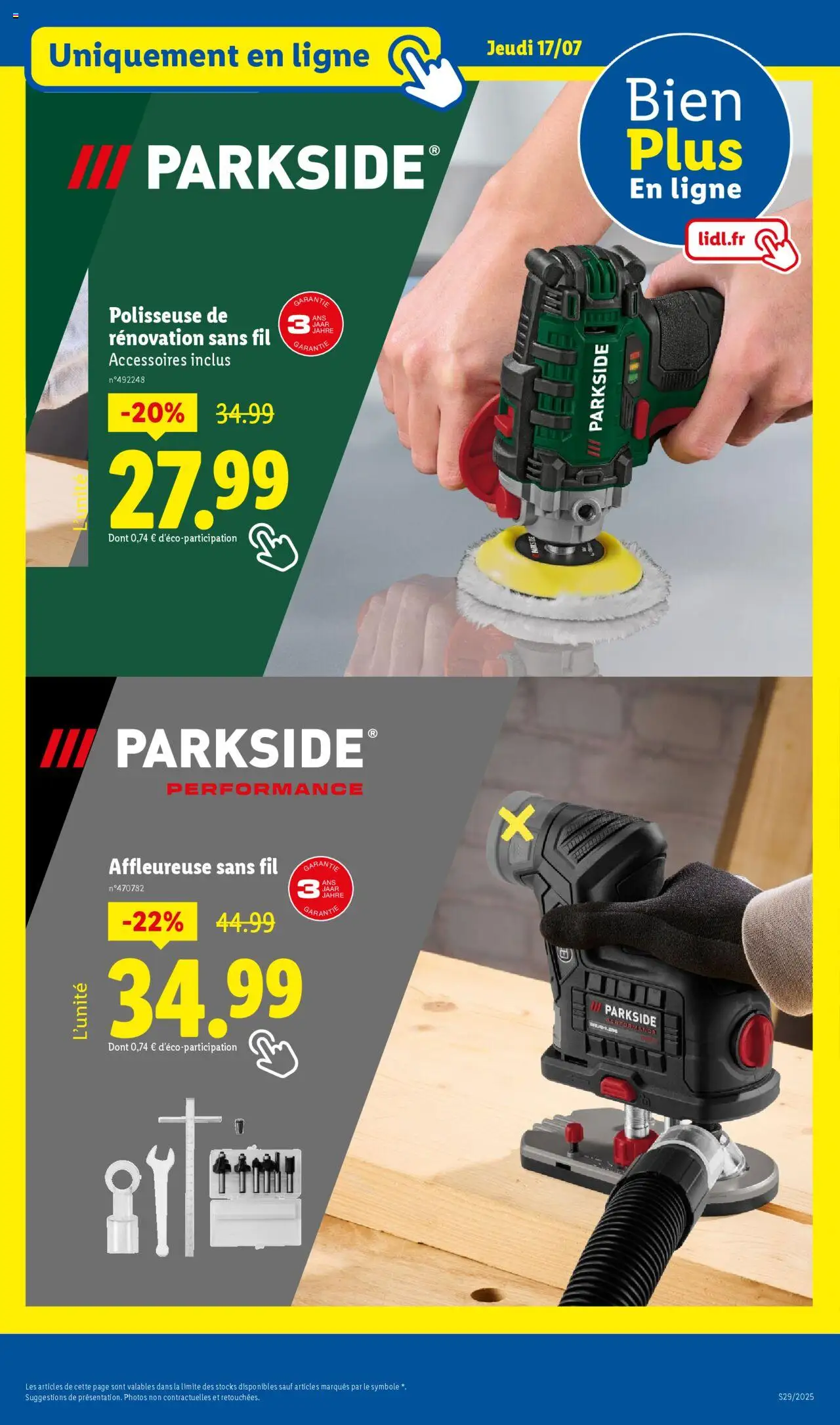 LIDL catalogue semaine 28 - page 51 - valable à partir du 17/07/2025