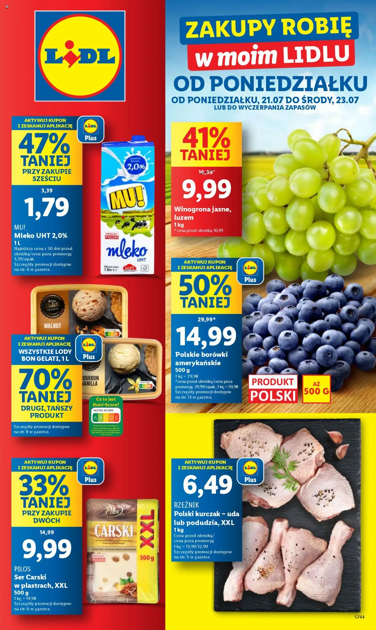 Lidl Gazetka - strona 1- ważny od 21.07.2025