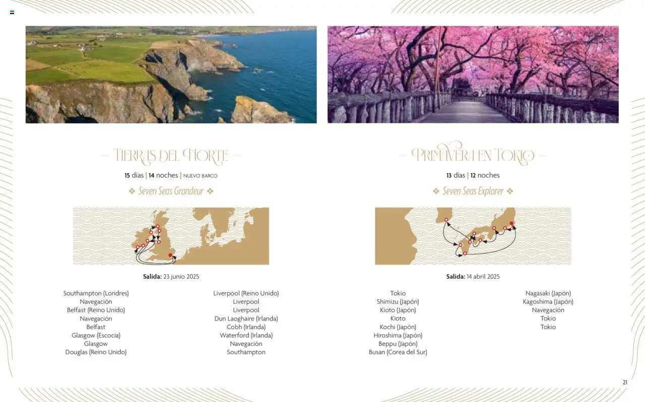 Viajes El Corte Inglés Cruceros de lujo - Página de 22 - Válido desde 01/01/2025