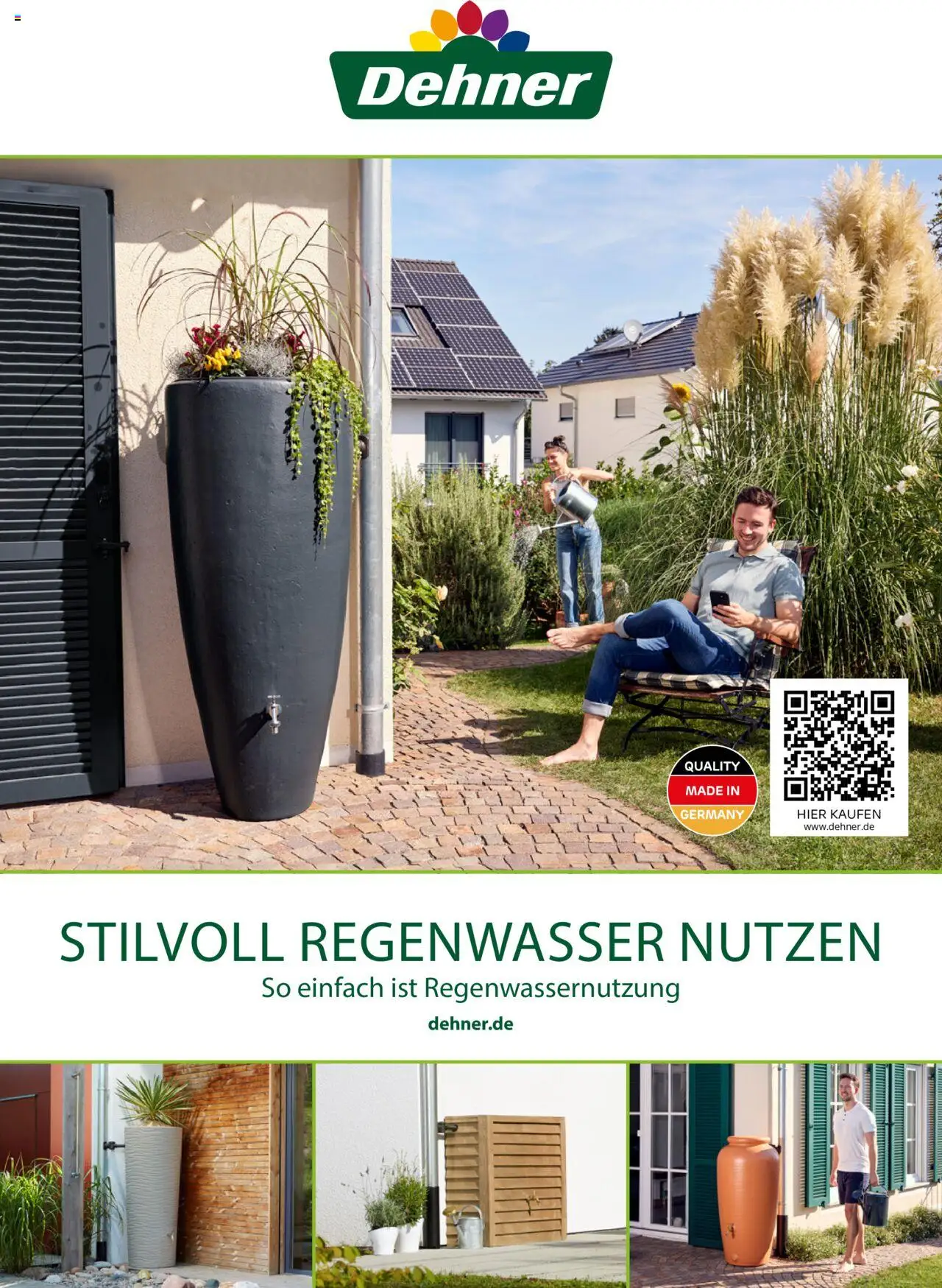 Dehner Garantia – Stilvoll Regenwasser nutzen - Seite 1- gültig ab 16.10.2024