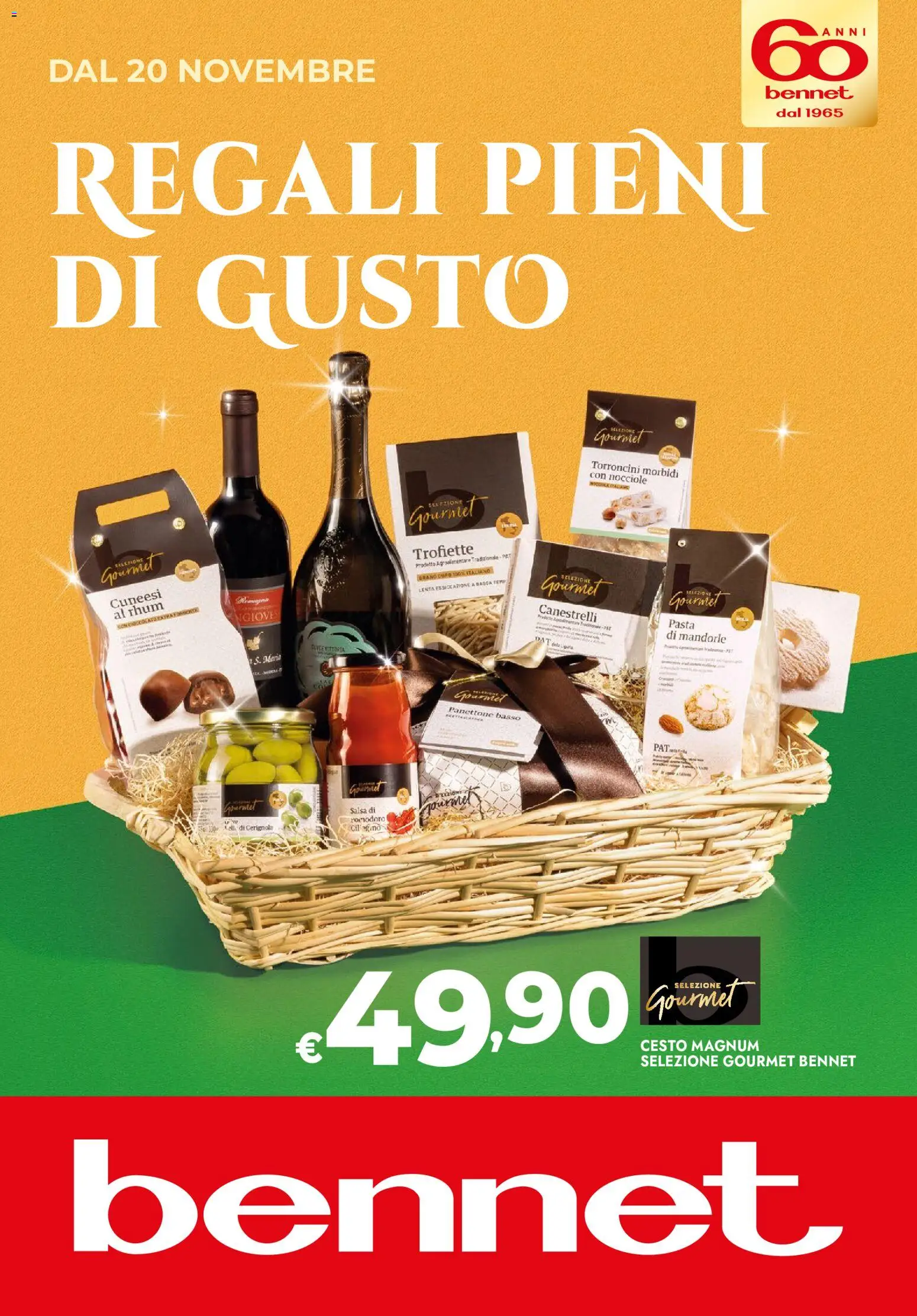bennet Regali di Gusto catalogo - pagina 1 - valido dal 20/11/2025