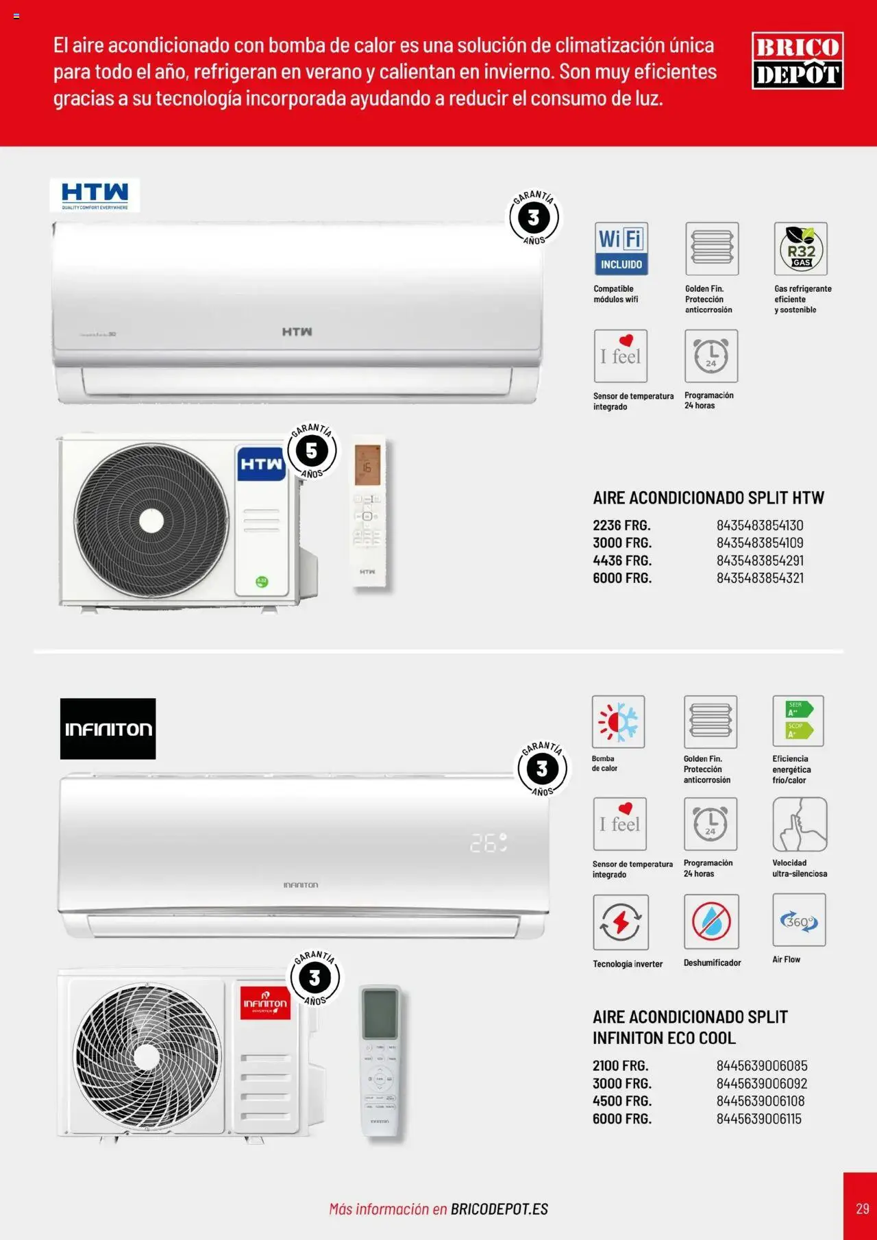 Brico Depôt - Catálogo Calefacción - Página de 29 - Válido desde 21/10/2025