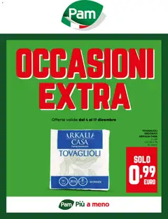 Anteprima PAM Occasioni Extra catalogo valida dal 04/12/2025