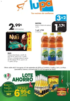 Vista previa del folleto Lupa Supermercados folleto válido desde 21/08/2025