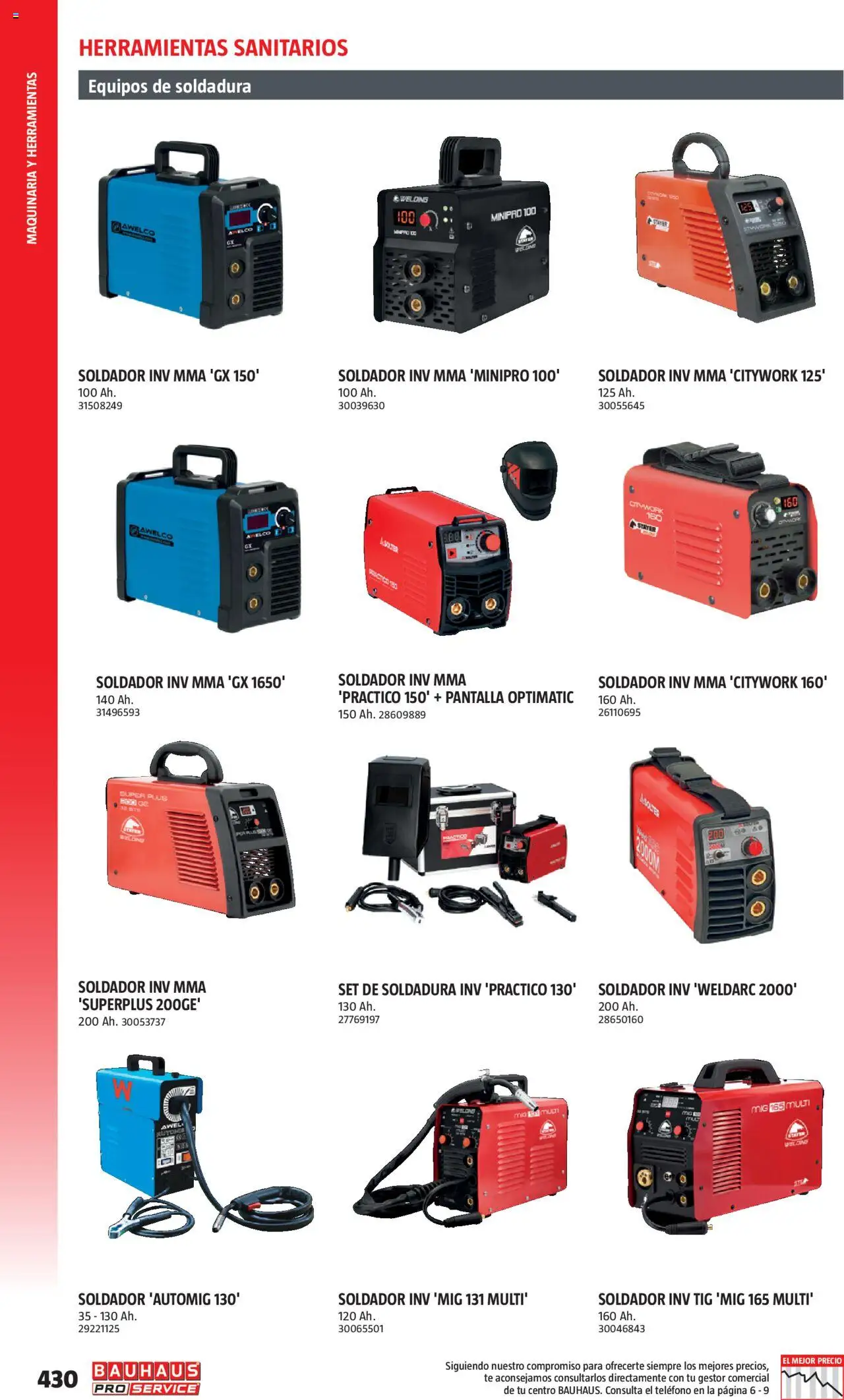 Bauhaus - ProService  - Página de 430 - Válido desde 24/02/2025