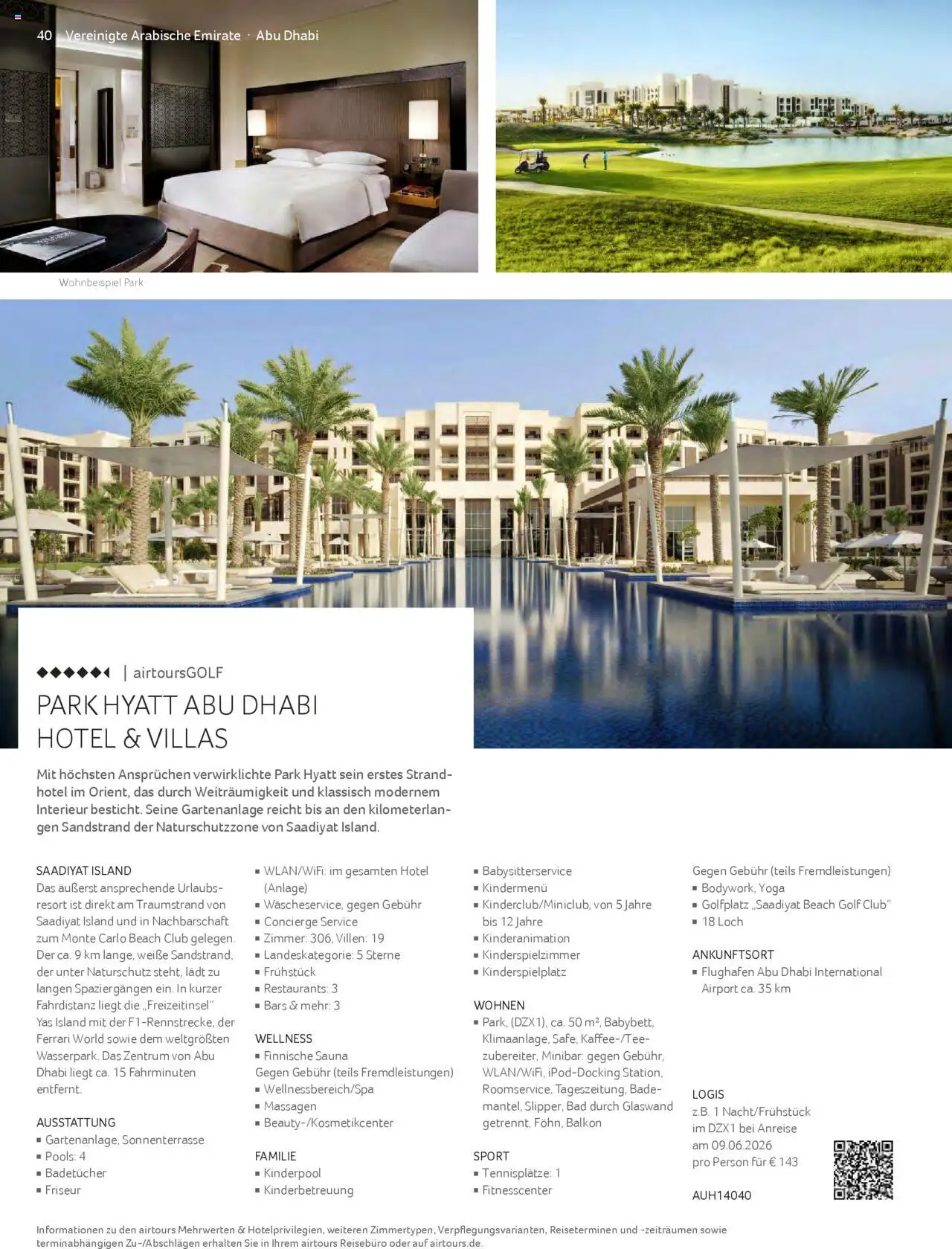 TUI airtours Katalog  Erstklassige Fernreisen 2025/26 - Seite 40 - gültig ab 01.11.2025