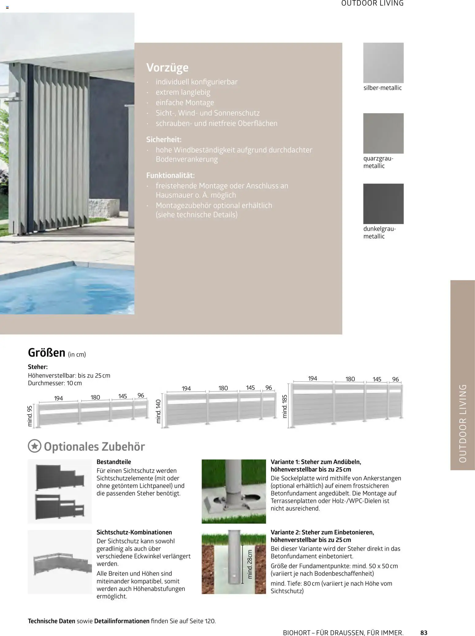 Dehner Biohort – Metall für Garten & Terrasse - Seite 83 - gültig ab 01.01.2026