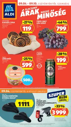 Előnézet Aldi Akciós újság érvényes 2025.09.04.-tól