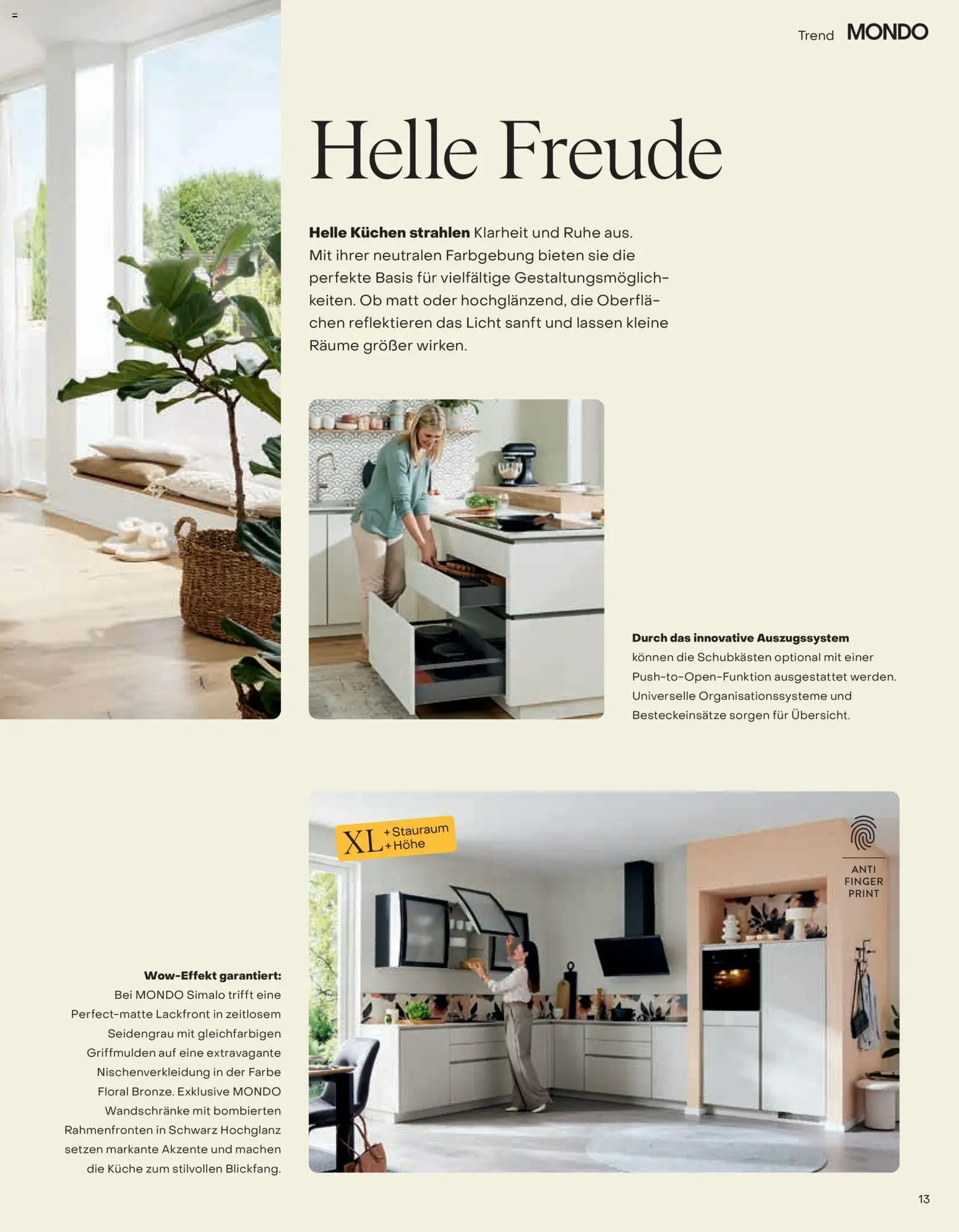 Ostermann Mondo Küchenprospekt 2026 - Seite 13 - gültig ab 01.01.2026