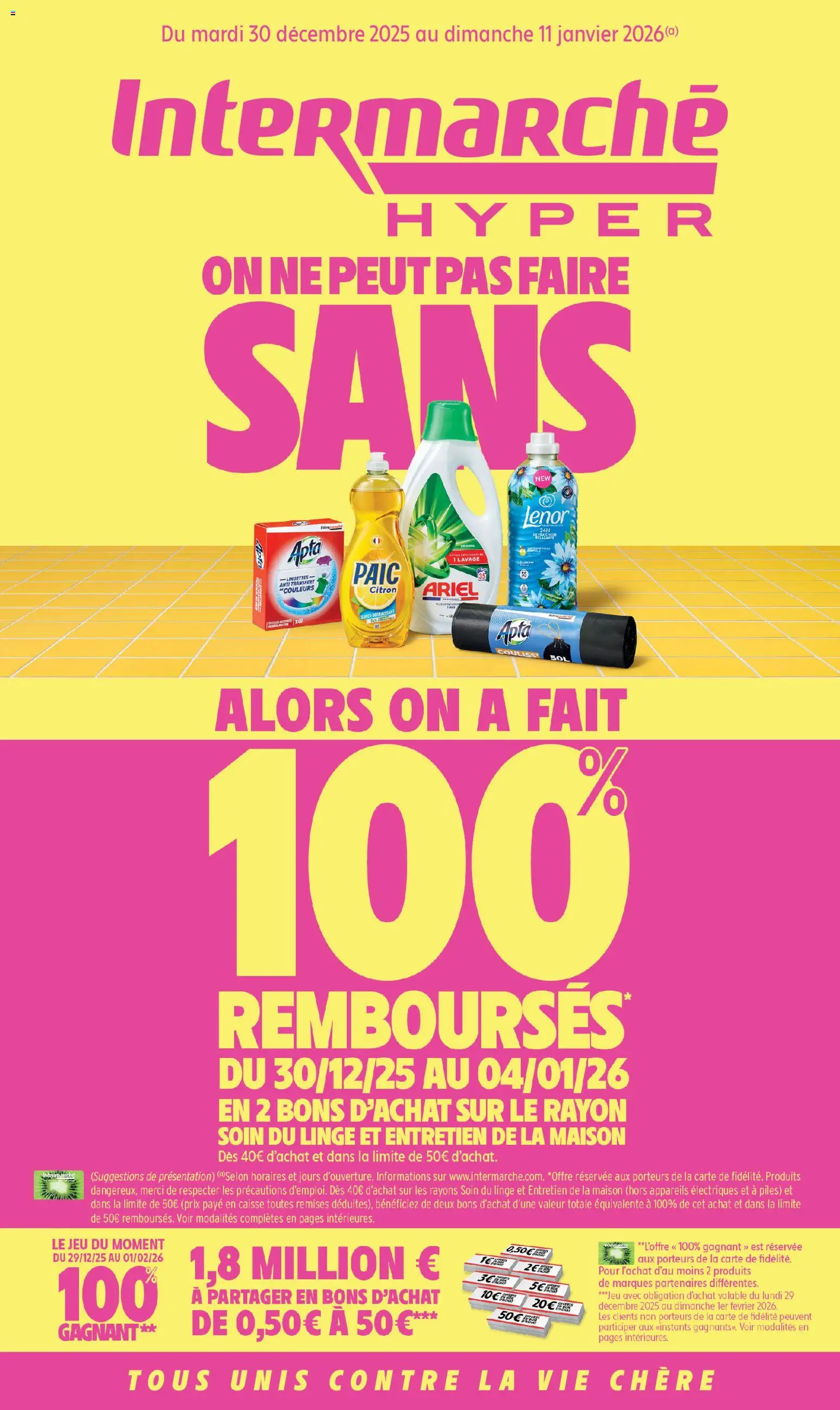 Intermarché - Découvrez nos offres de la semaine - page 1 - valable à partir du 30/12/2025