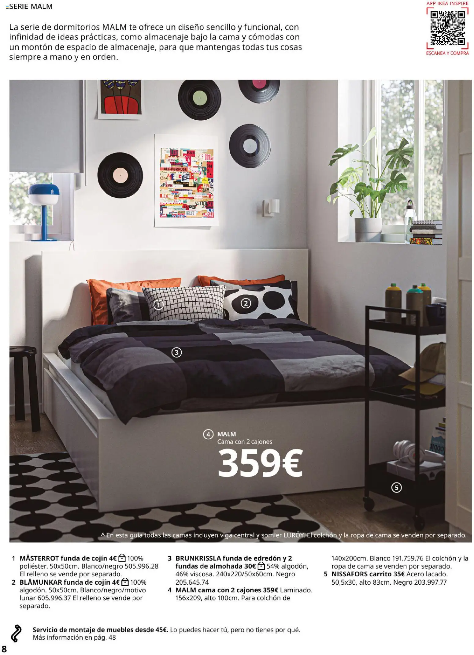 Catálogo IKEA Muebles para el dormitorio - Página de 8 - Válido desde 01/02/2026