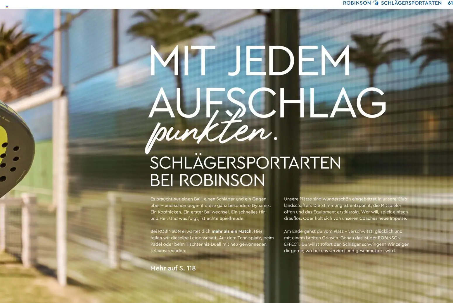 Aida ROBINSON Ganzjahreskatalog 2025/26 - Seite 61 - gültig ab 30.10.2025