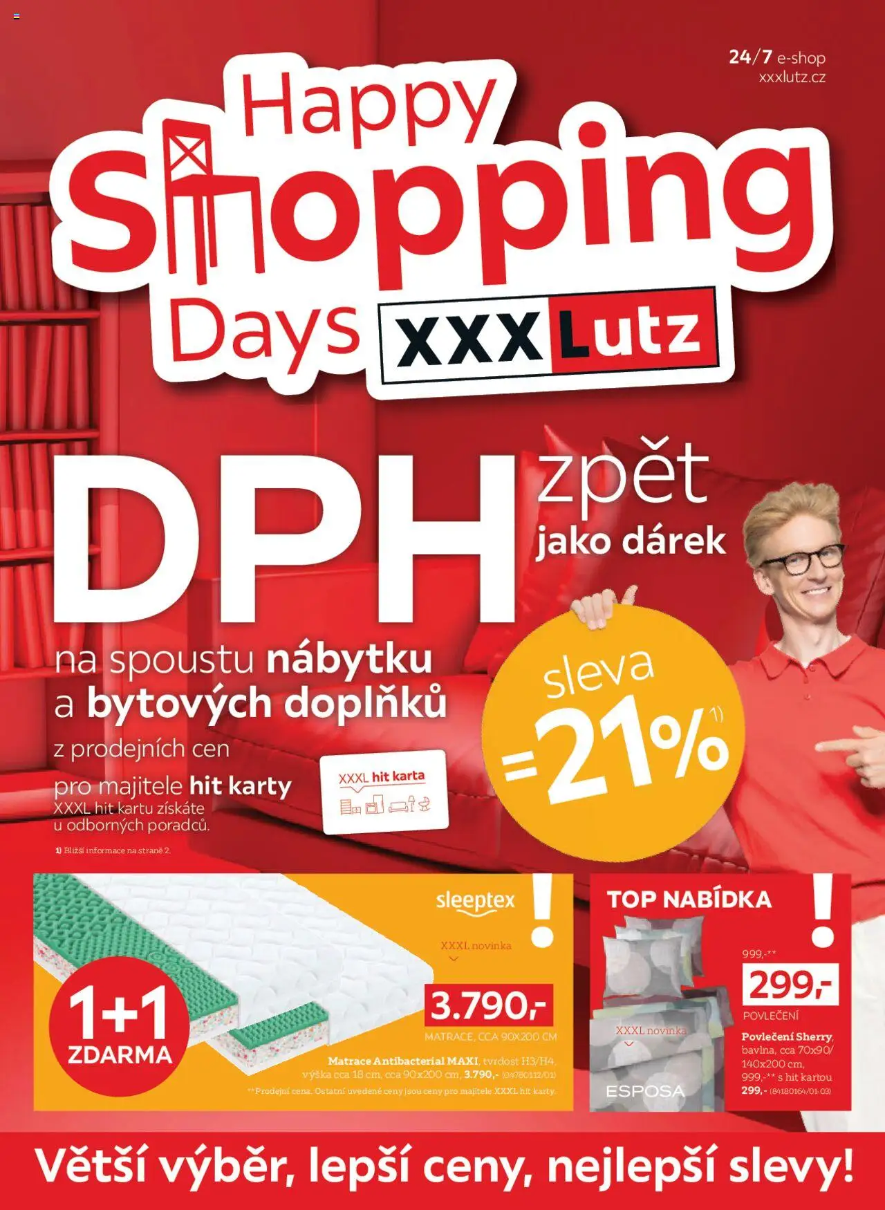 XXXLutz leták - strana 1- platný od 06.10.2025