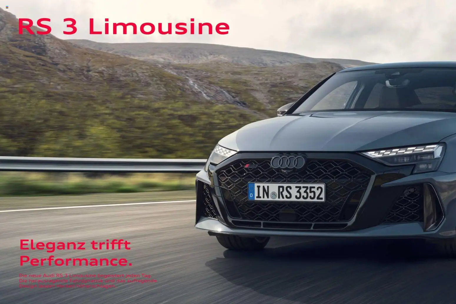 Audi RS 3 Sportback / RS 3 Limousine - Seite 8 - gültig ab 28.10.2025