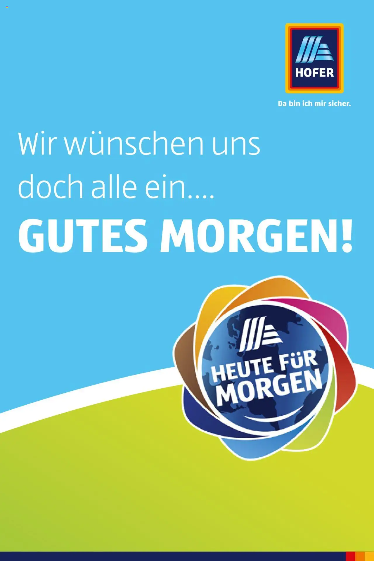 Hofer Heute für Morgen-Magazin - Seite 1- gültig ab 02.10.2024