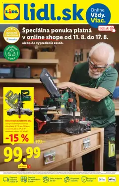 Lidl leták platný od 11.08.2025