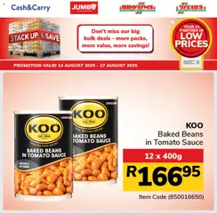 Preview Jumbo Stack Up & Save Pantry valid from 14/08/2025
