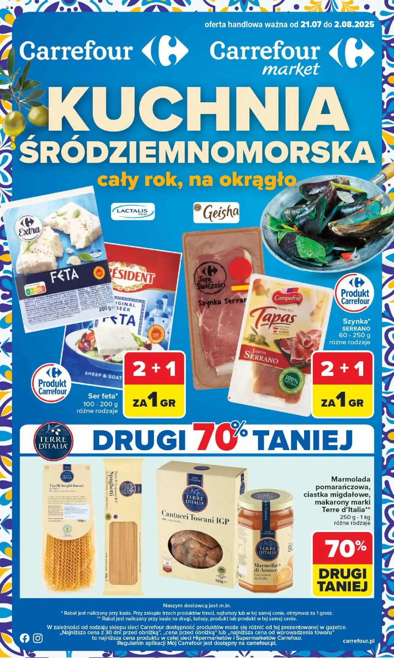 Carrefour Gazetka - Kuchnia śródziemnomorska - strona 1- ważny od 21.07.2025