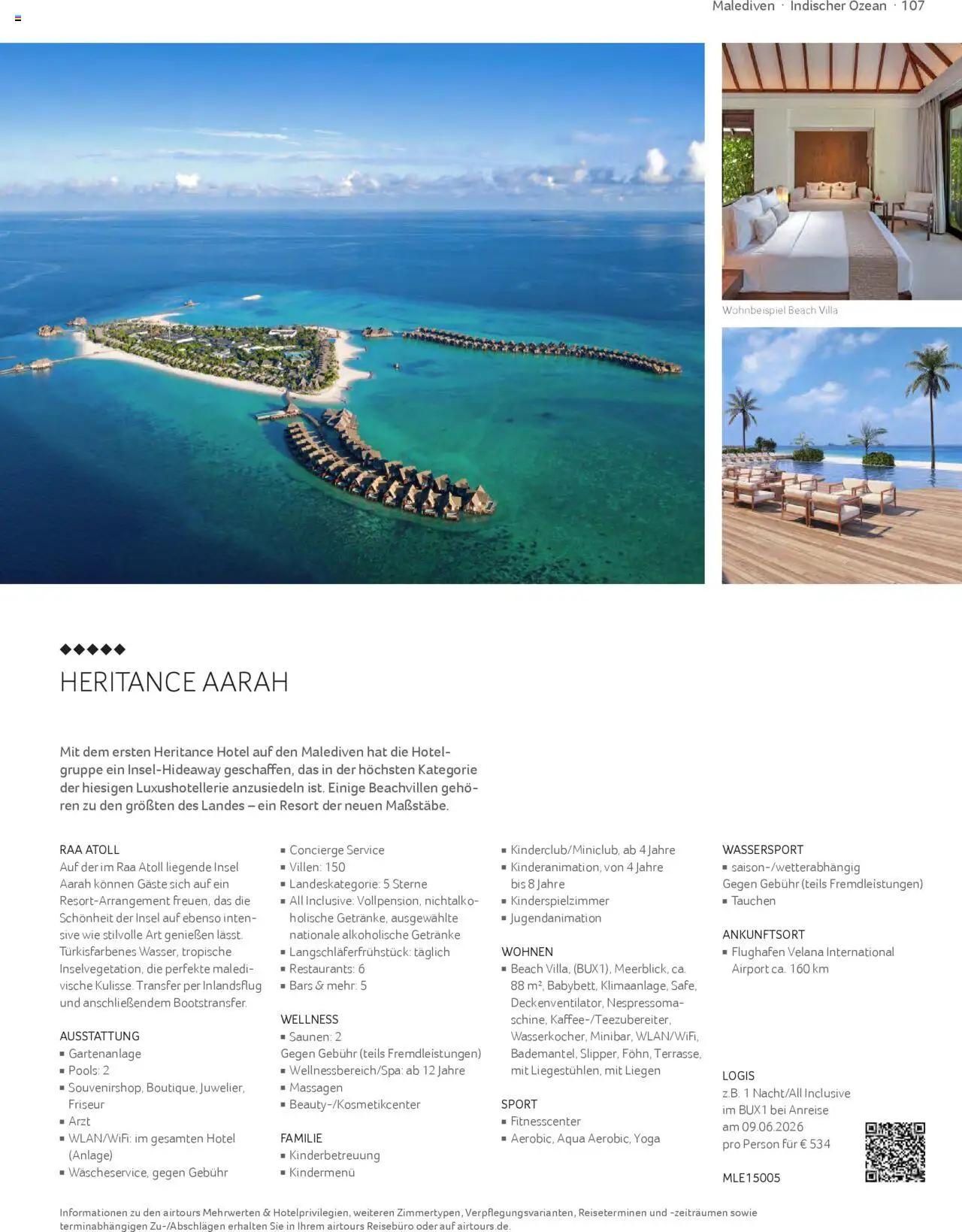 TUI airtours Katalog  Erstklassige Fernreisen 2025/26 - Seite 107 - gültig ab 01.11.2025