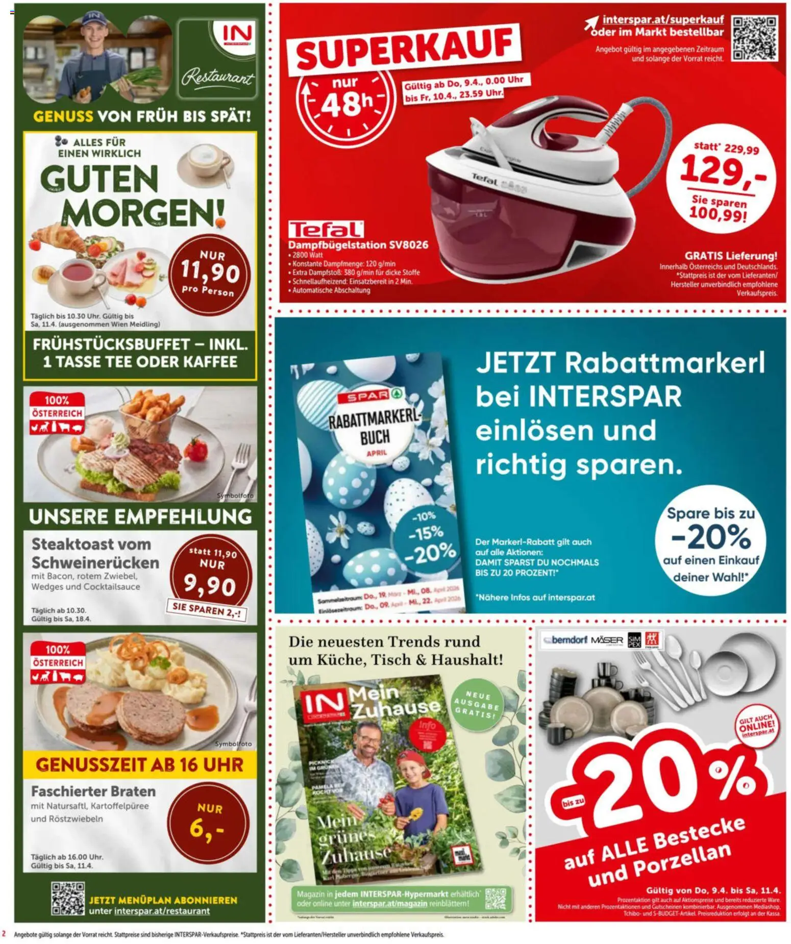 Interspar - Flugblatt - page 2- valid from 09.04.2026
