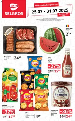 Catalog Selgros - Sibiu valabil de la 25.07.2025
