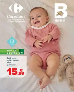 Vista previa del folleto Carrefour - Bebe válido desde 27/08/2025