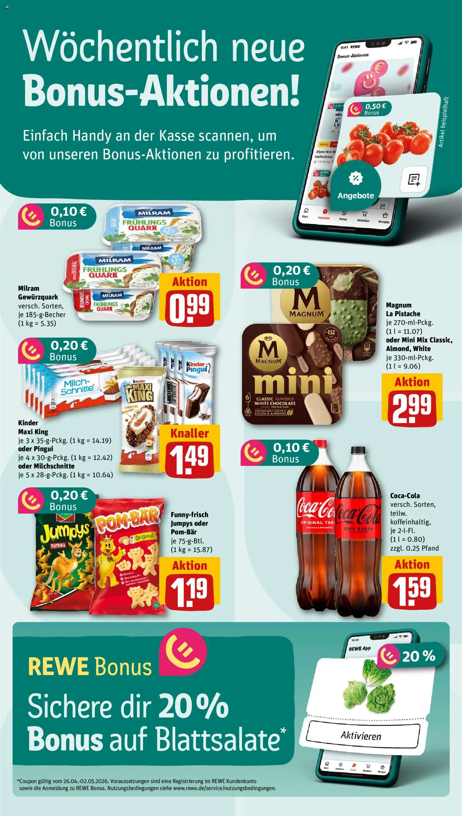 Rewe Prospekt 	 - Seite 2 - gültig ab 27.04.2026