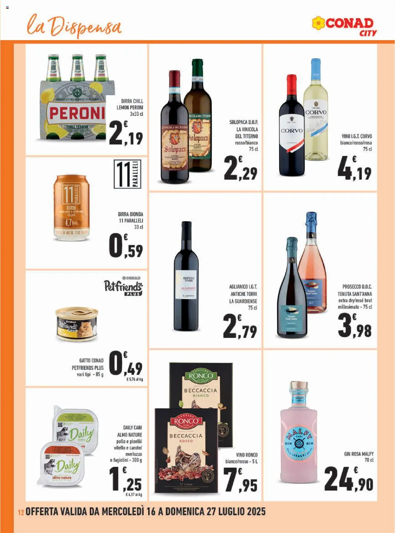 Conad City Campania catalogo - pagina 12 - valido dal 16/07/2025