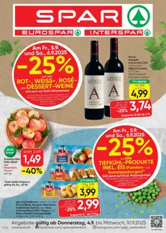 Vorschau Spar Flugblatt gültig ab 04.09.2025