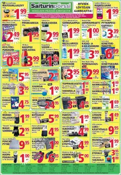 Esikatselu Saiturinpörssi tarjoukset voimassa alkaen 16/10/2025