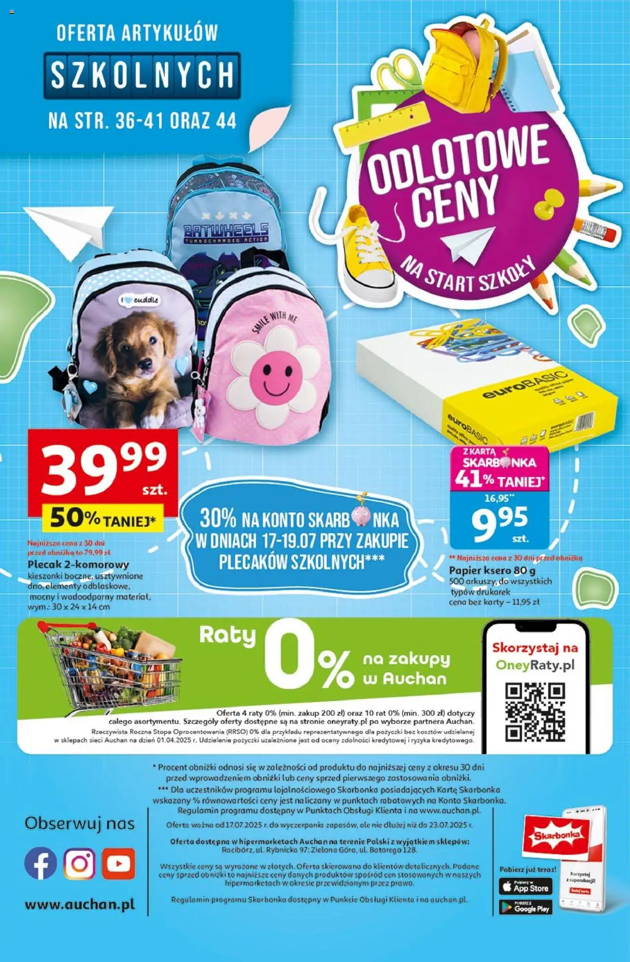 Auchan Gazetka - Pewność niskich cen Hipermarket - strona 45- ważny od 17.07.2025