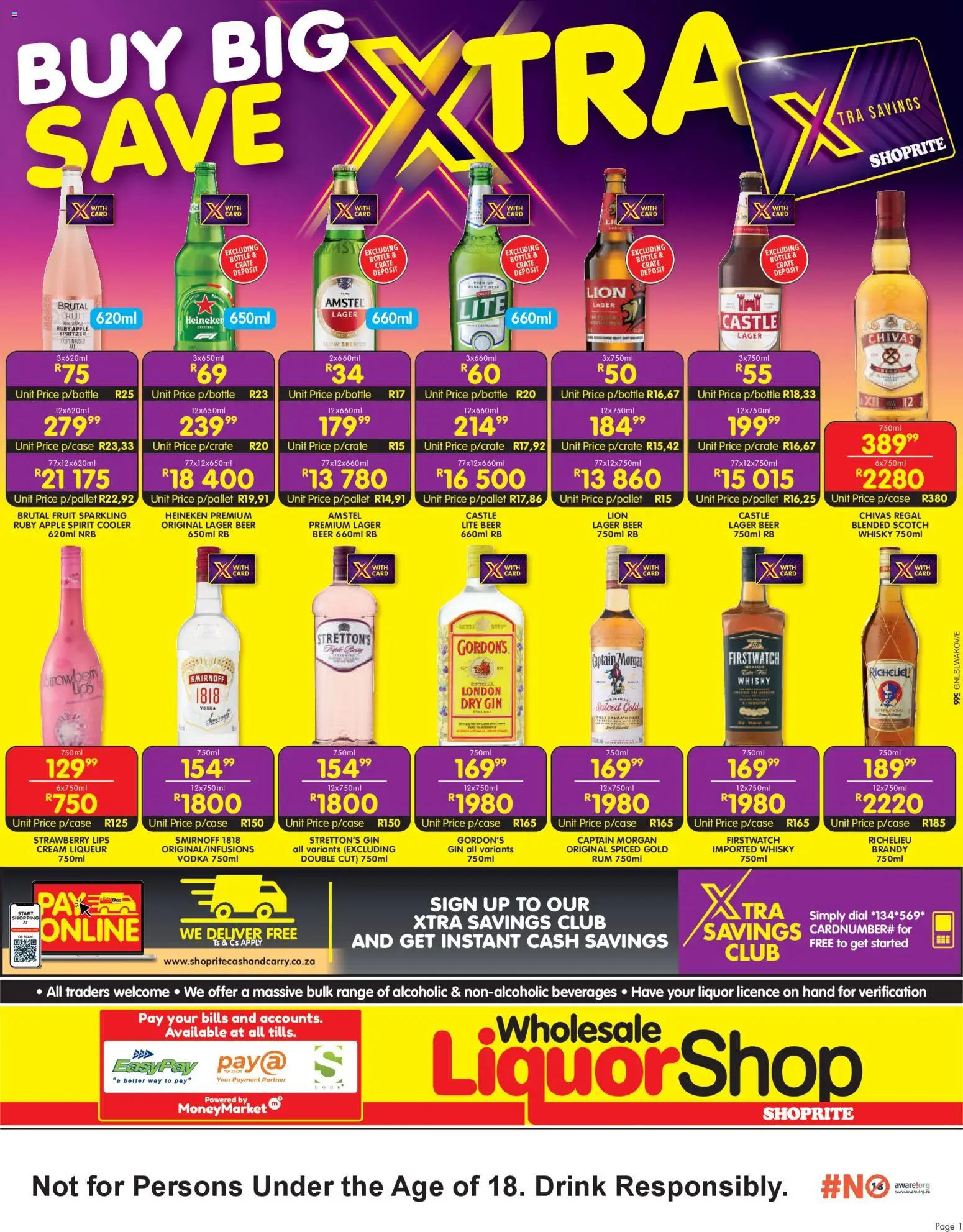 Shoprite Wholesale LiquorShop Specials - page 1- valid from 09/02/2026