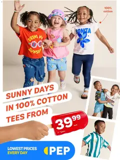 Preview PEP Stores - Kids Denim Deals 2025 valid from 01/12/2025