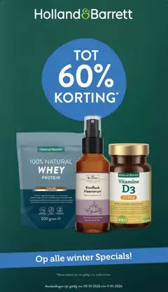 Holland & Barrett - Folder geldig vanaf 05-01-2026