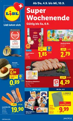 Vorschau Lidl Aktionen gültig ab 04.09.2025