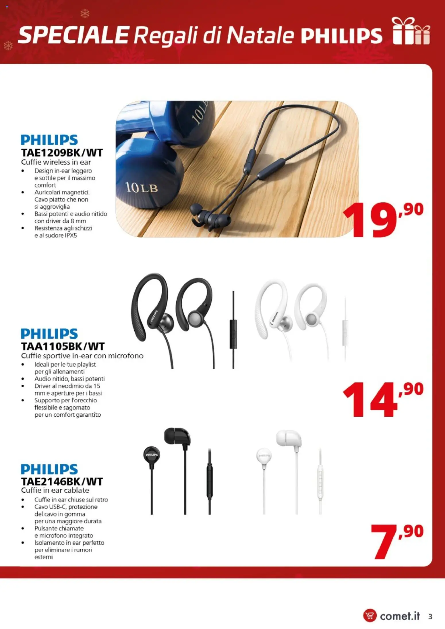 Comet Philips Audio catalogo - pagina 3 - valido dal 05/12/2025