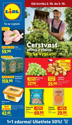 Náhled Lidl leták platný od 02.10.2025